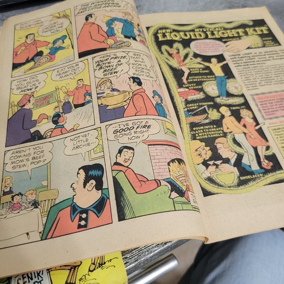 Vintage Comics Little Archie 1977 Sad Sack 1973 worn Old Comic Book - Picture 11 of 14